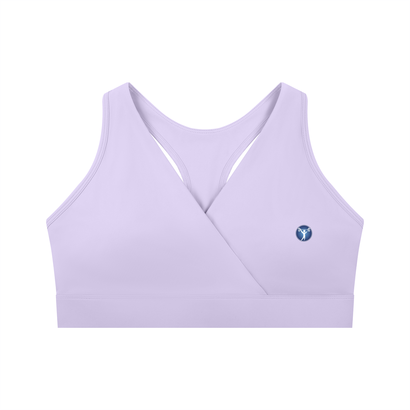 Women's Crossover V-Neck Sports Bra
