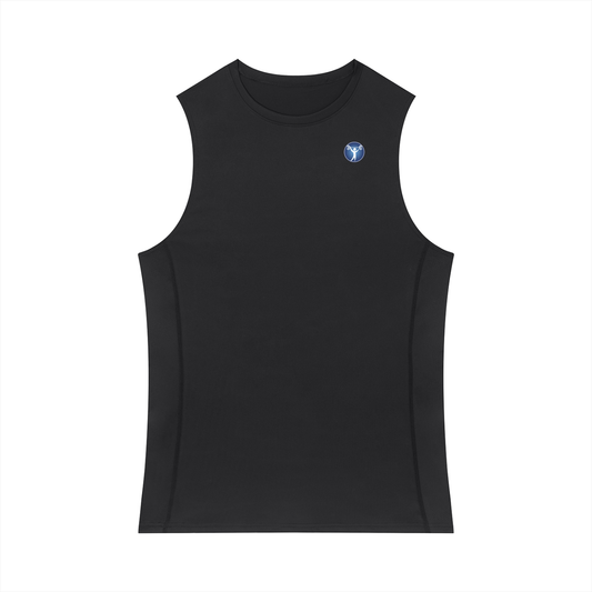 Men's Slim-Fit Topstitch Tank Top