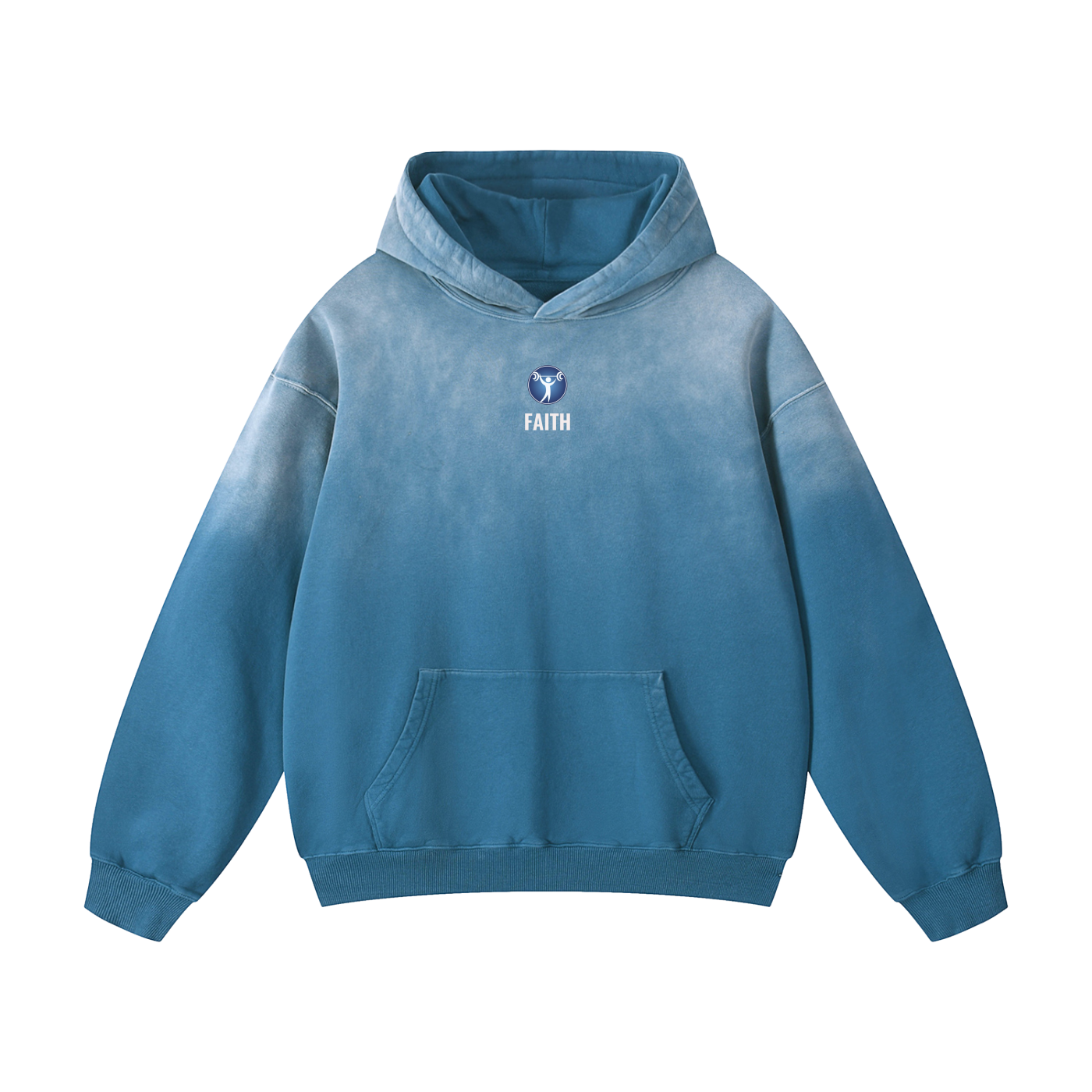 SAMS Heavyweight Sunfade Oversized Hoodie