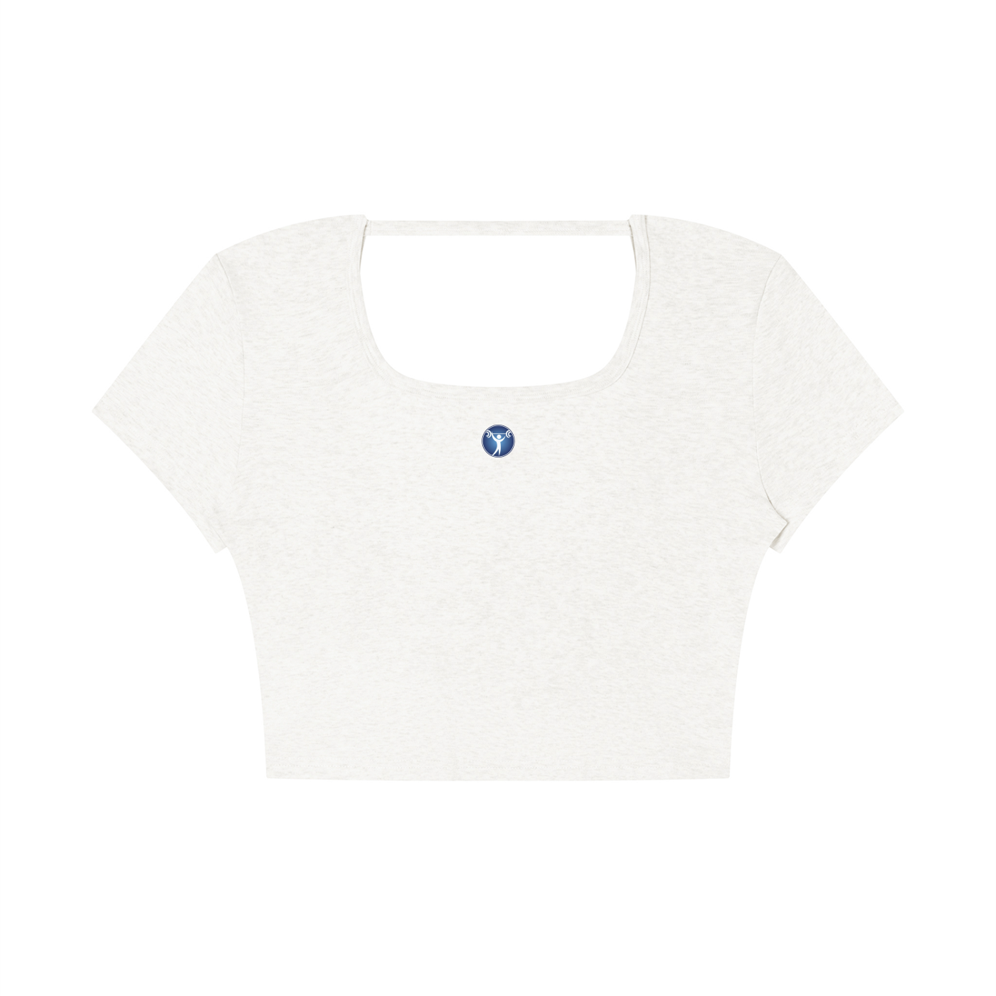 Women's Square Neck Crop T-Shirt
