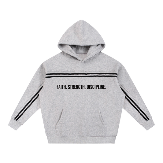 SAMS Sun Fade Contrast Tape Fleece Hoodie
