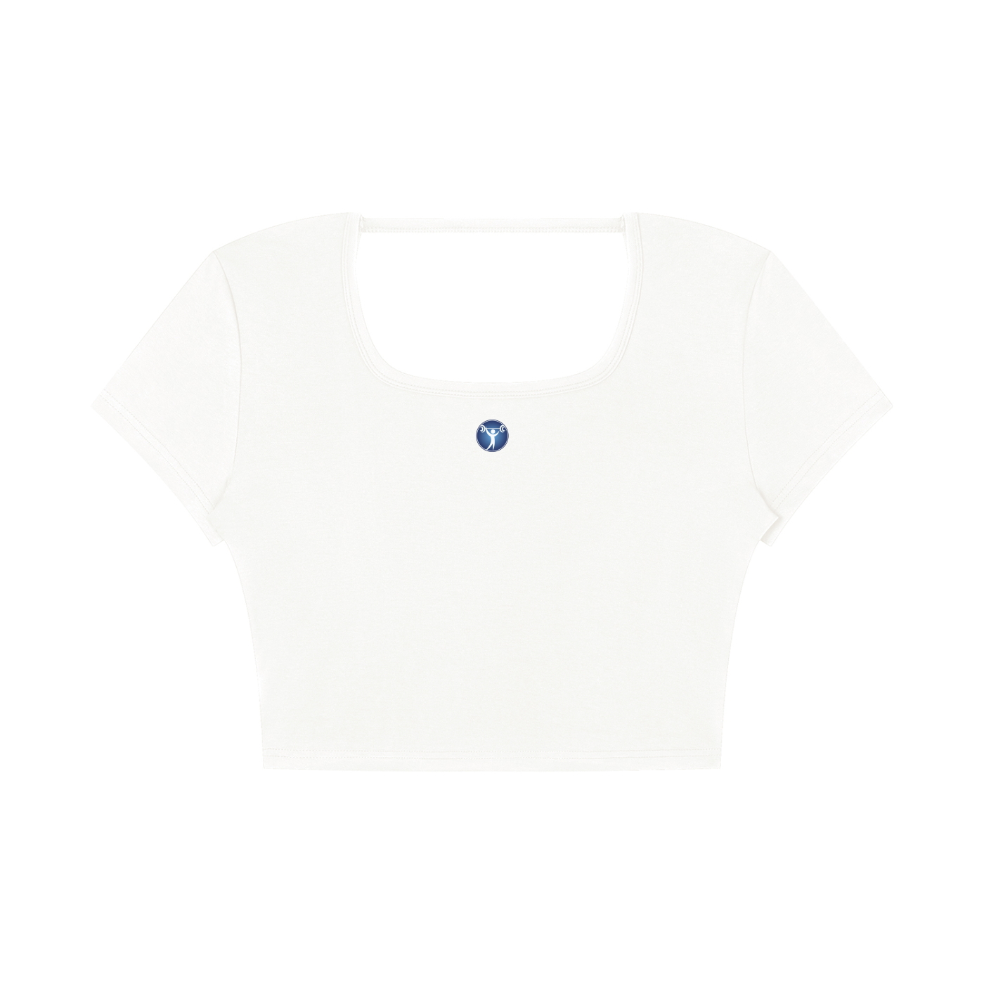 Women's Square Neck Crop T-Shirt