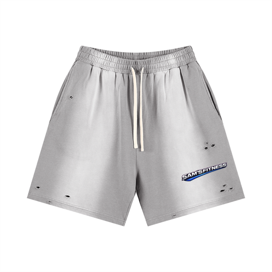 SAMS Sun Fade Distressed Shorts