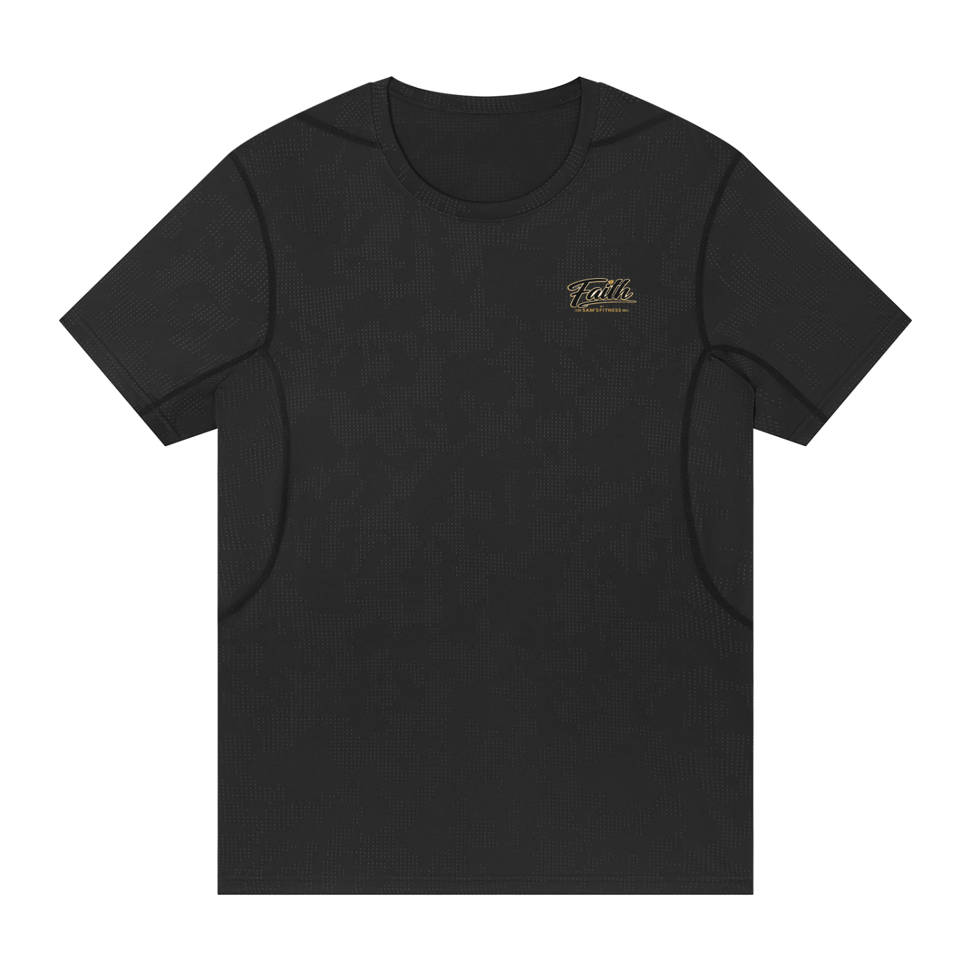 Men's Jacquard Slim Mesh T-Shirt