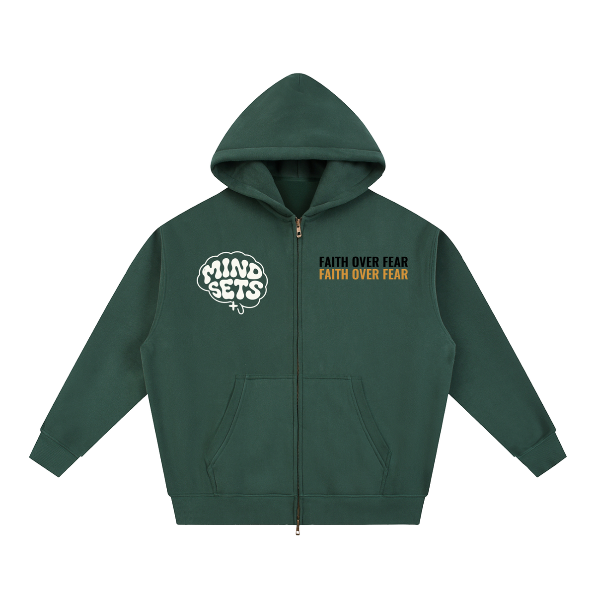 Essential Oversized Fleece Boxy Hoodie
