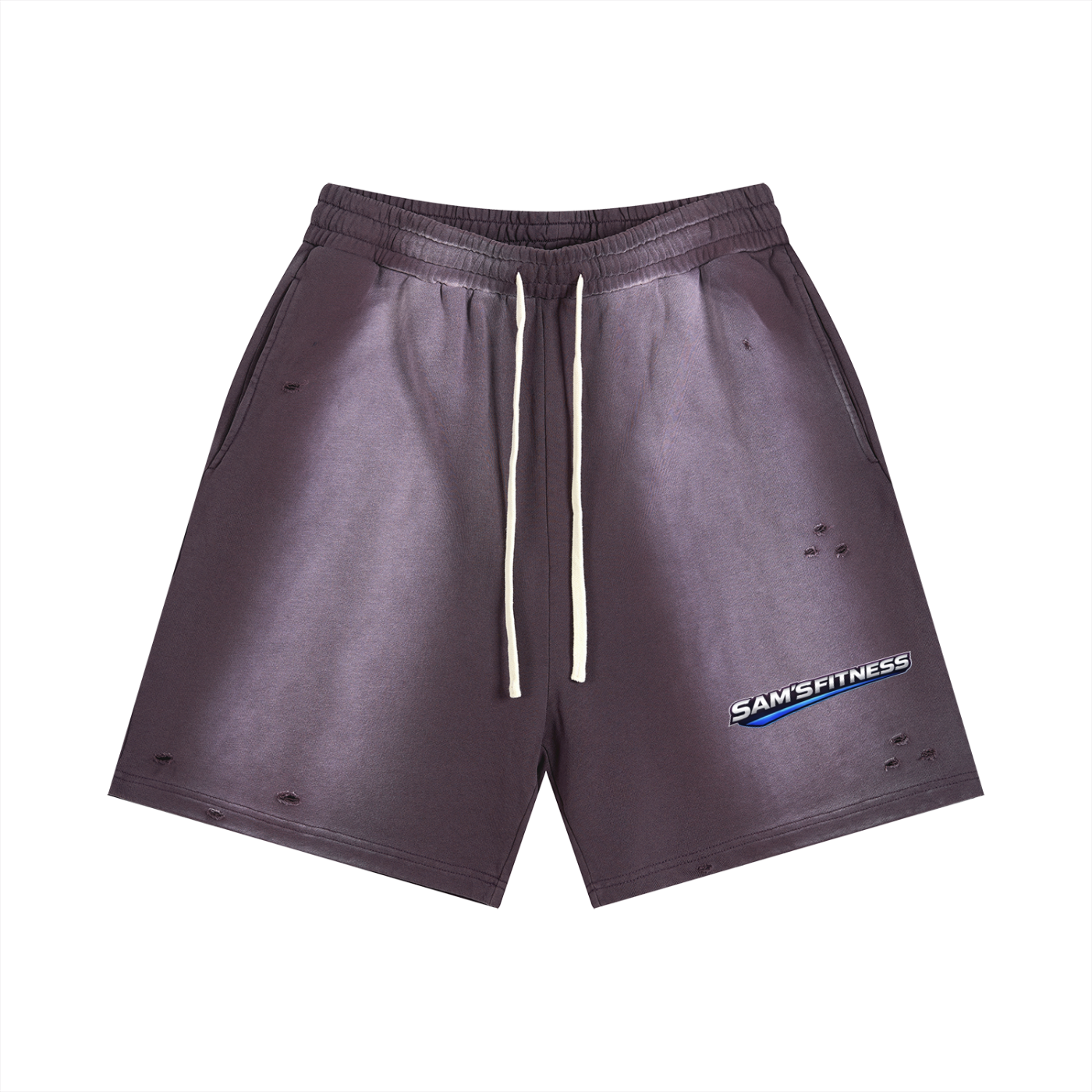 SAMS Sun Fade Distressed Shorts