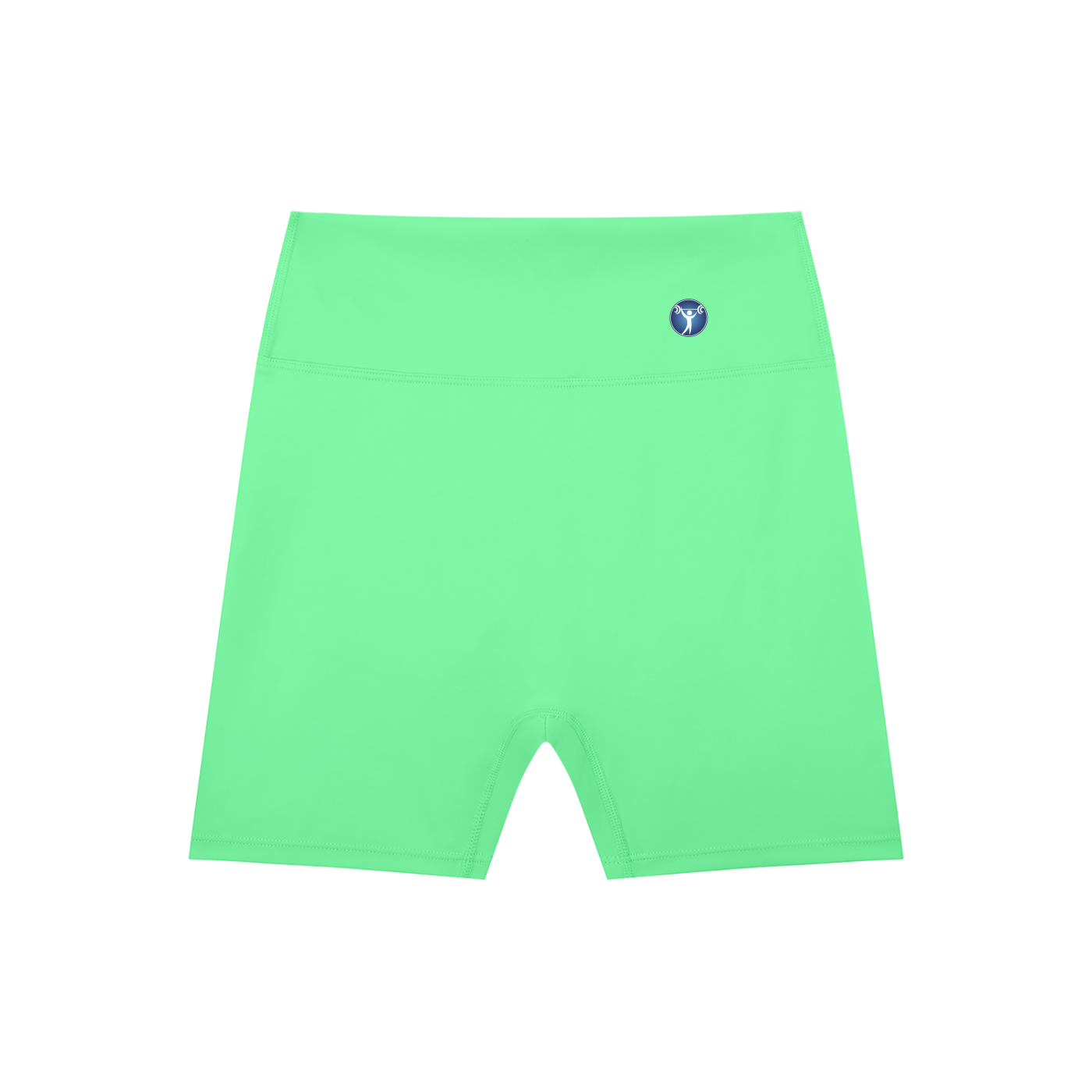 High-Waisted Blend Biker Shorts