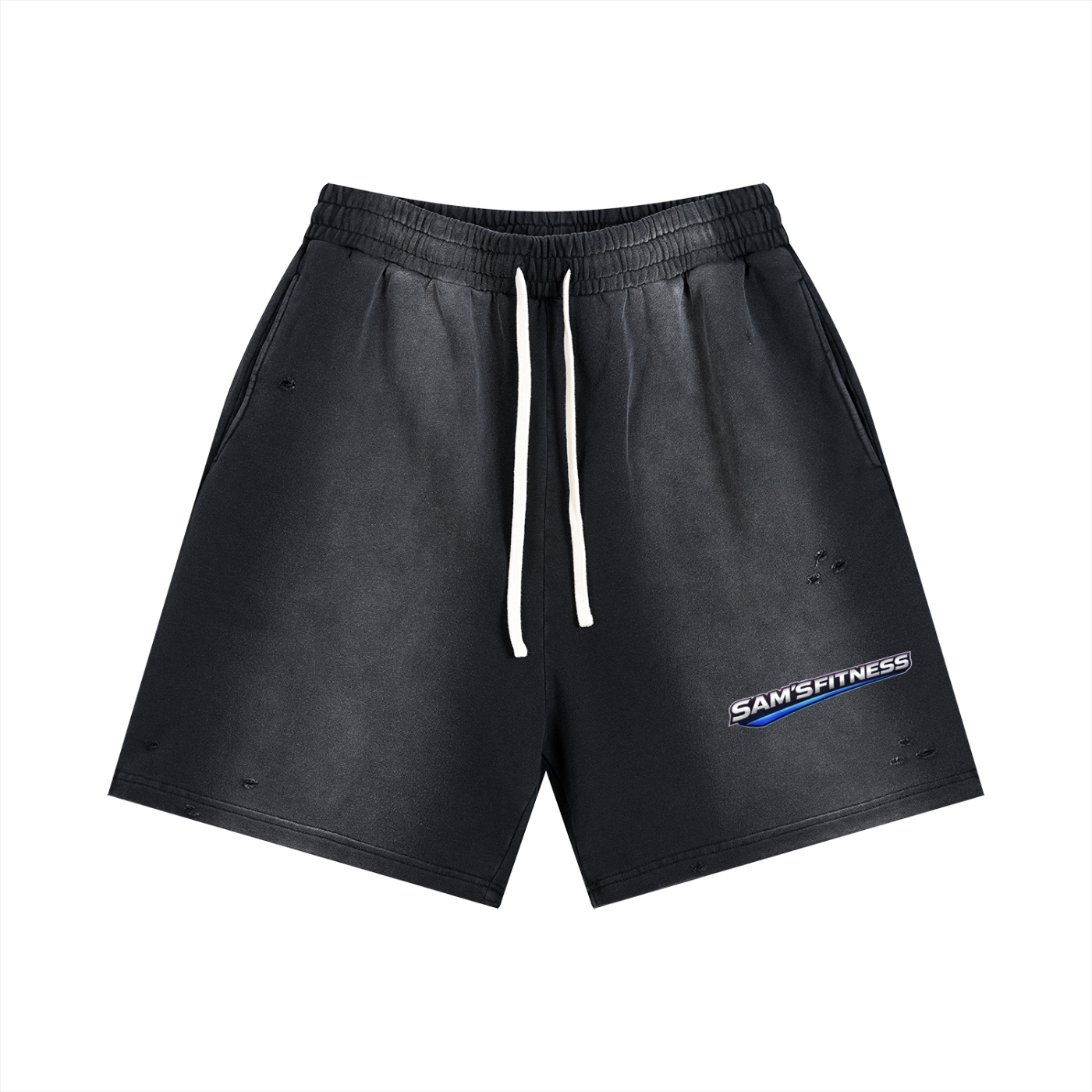 SAMS Sun Fade Distressed Shorts