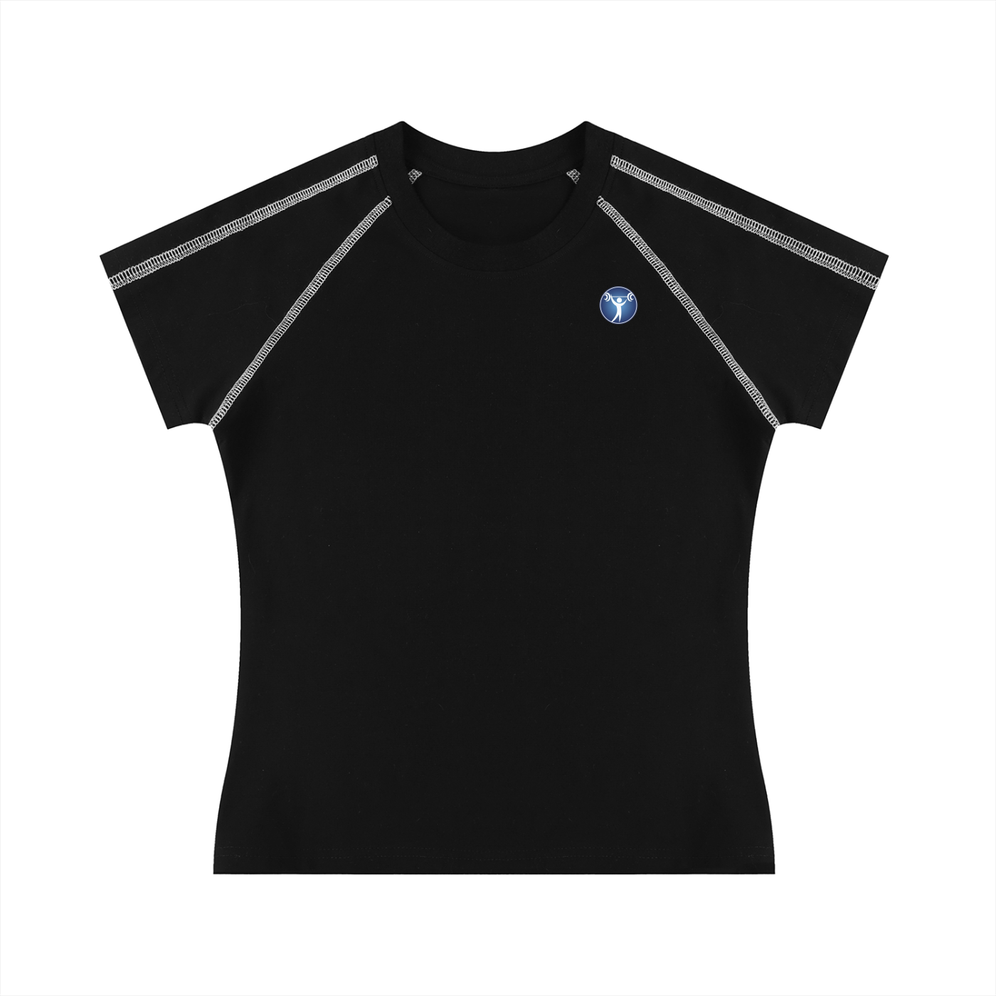 Women's Contrast Stitch Raglan T-Shirt
