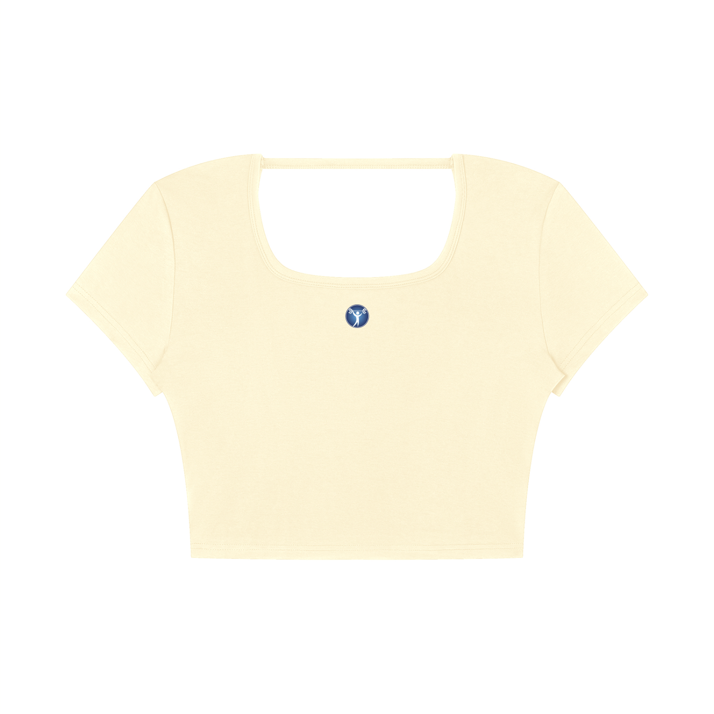 Women's Square Neck Crop T-Shirt