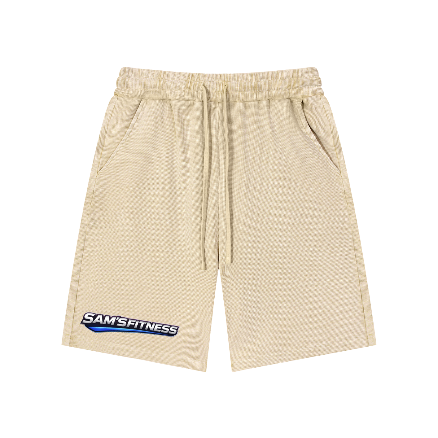 Mineral Wash Waffle Knit Shorts