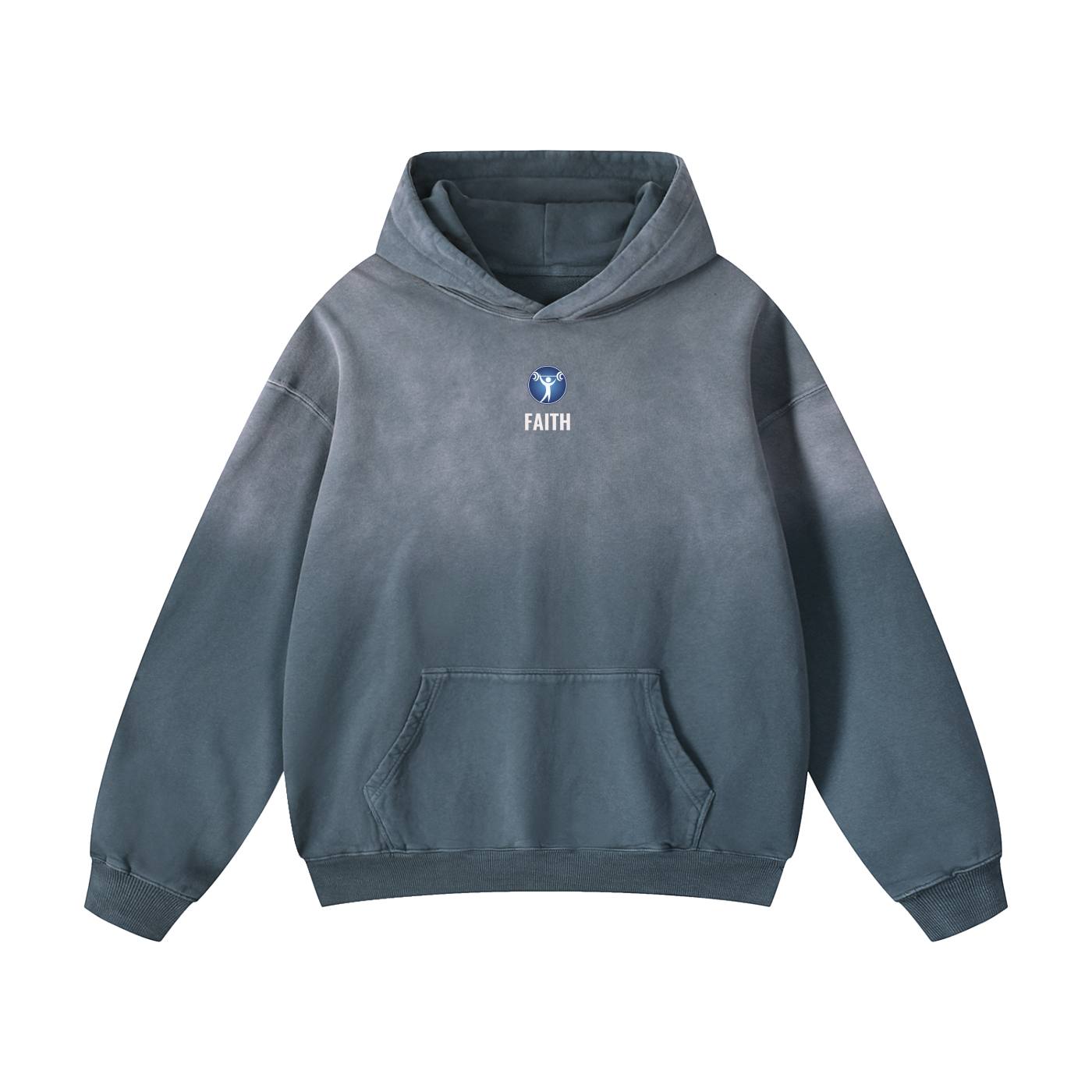 SAMS Heavyweight Sunfade Oversized Hoodie