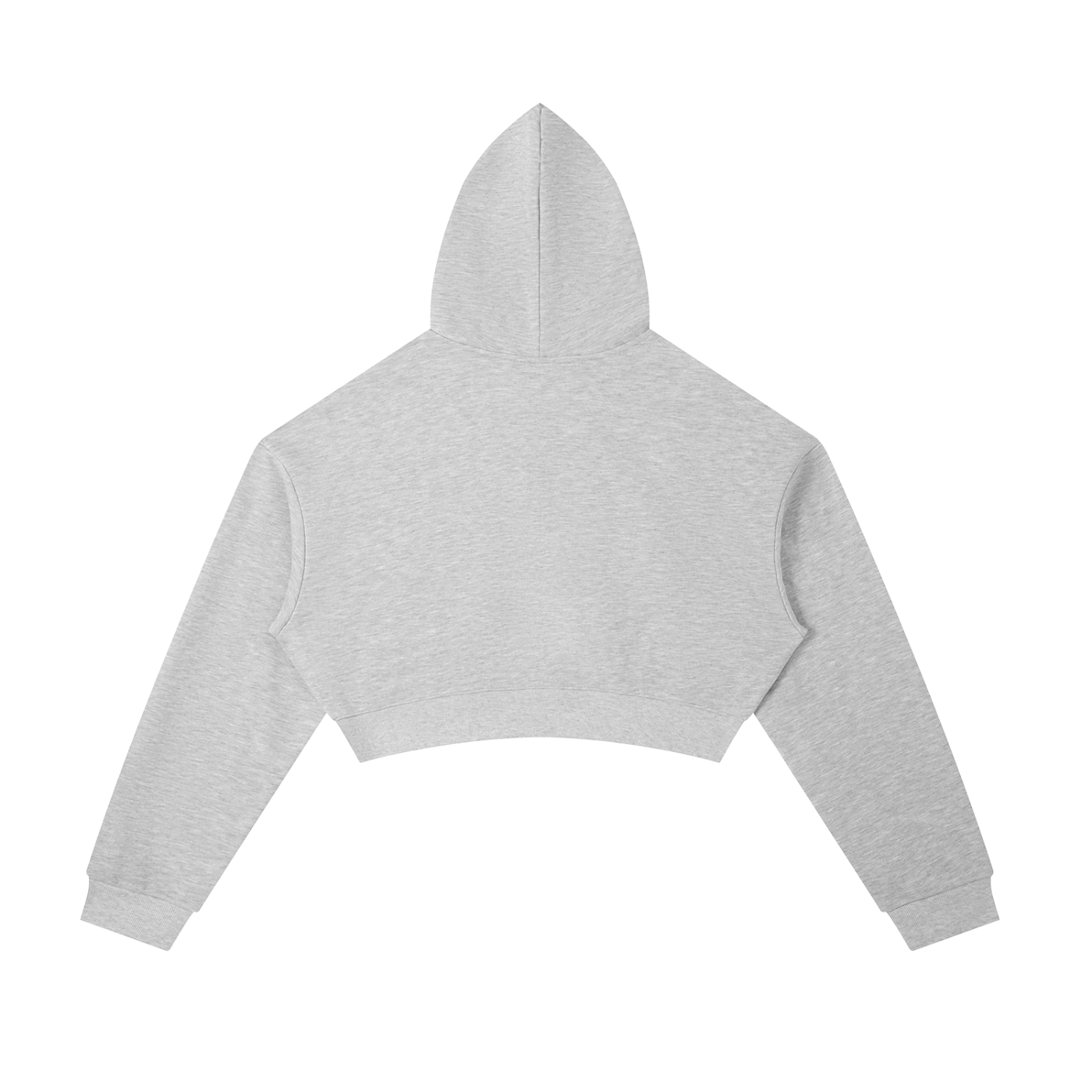 SAMS Essential Cropped Zip-Up Hoodie