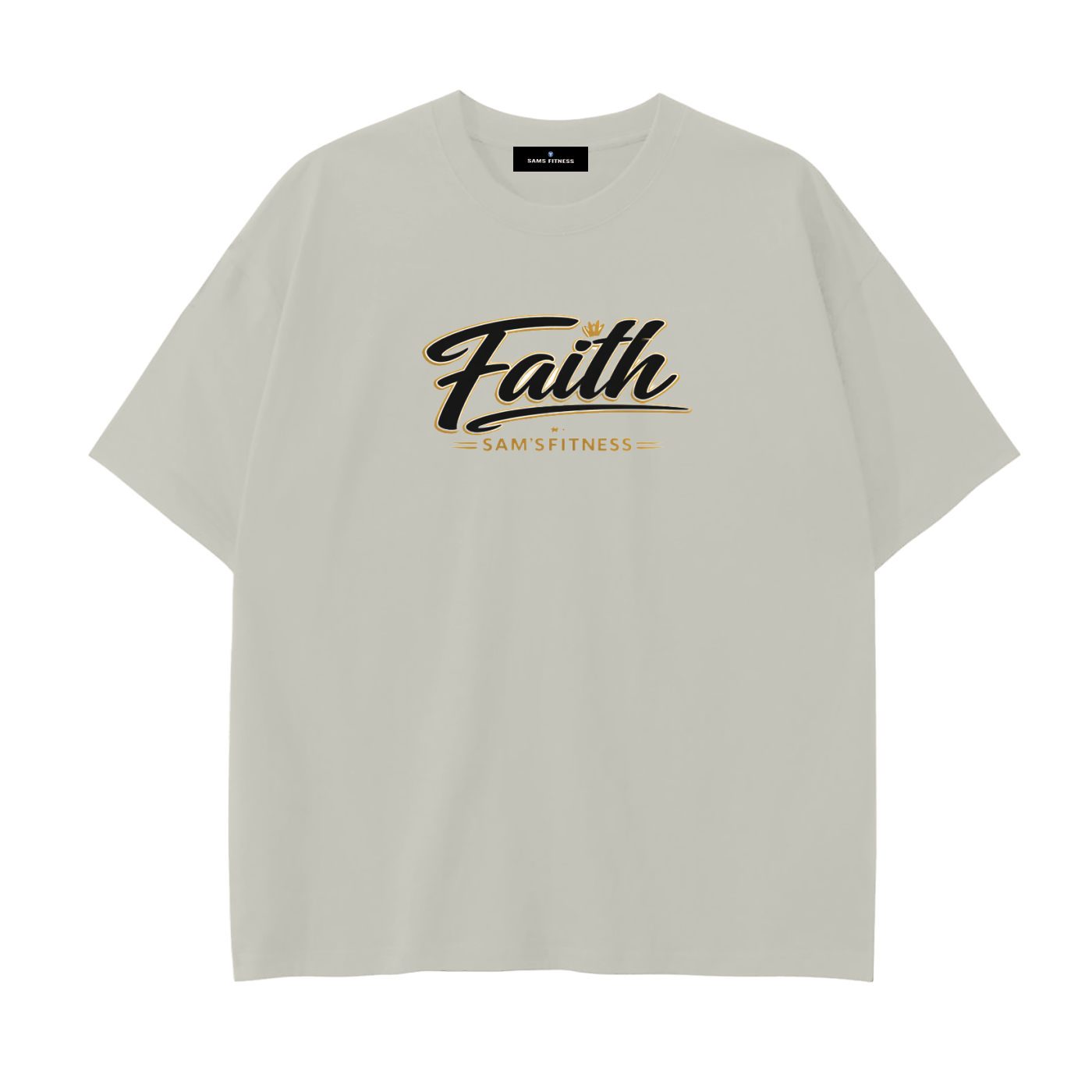 Drop Shoulder Cotton T-Shirt
