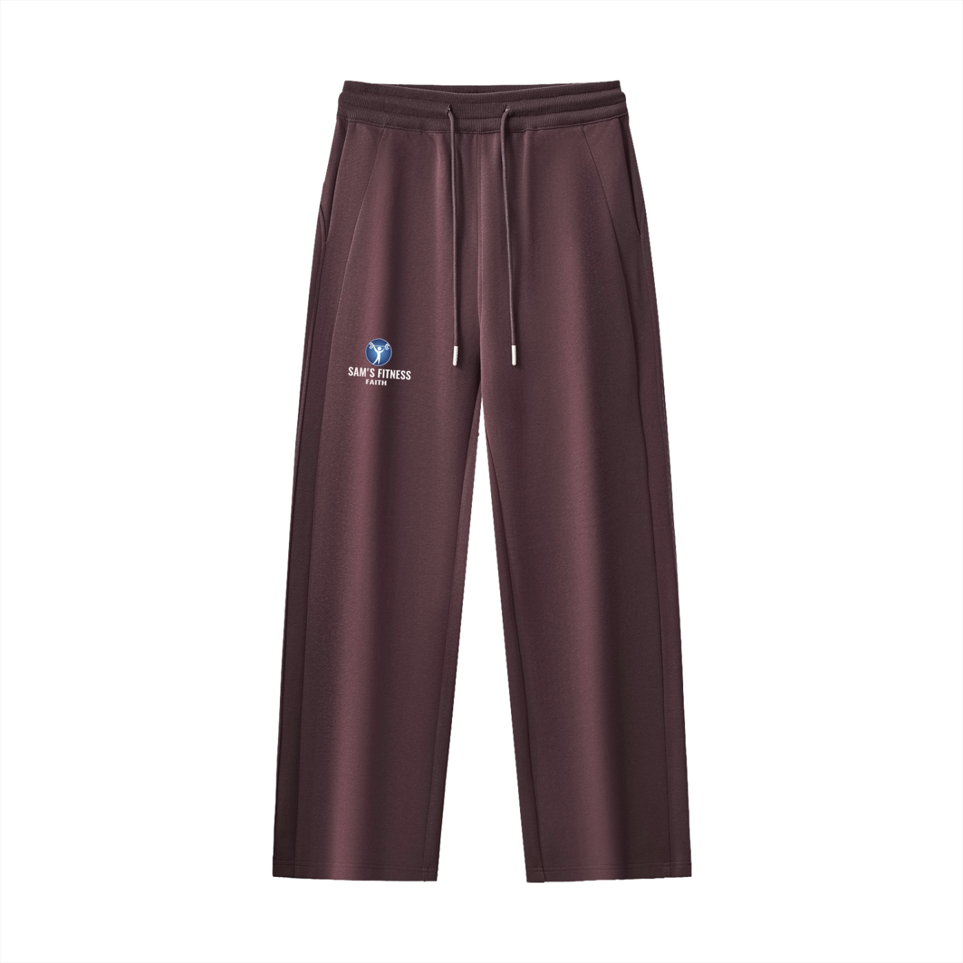 Essential Drawstring Straight-Leg Sweatpants