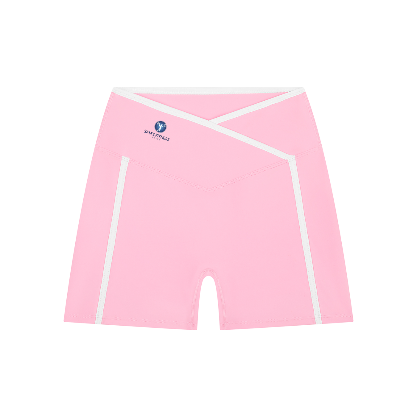 Women’s High Rise Color Block Yoga Shorts