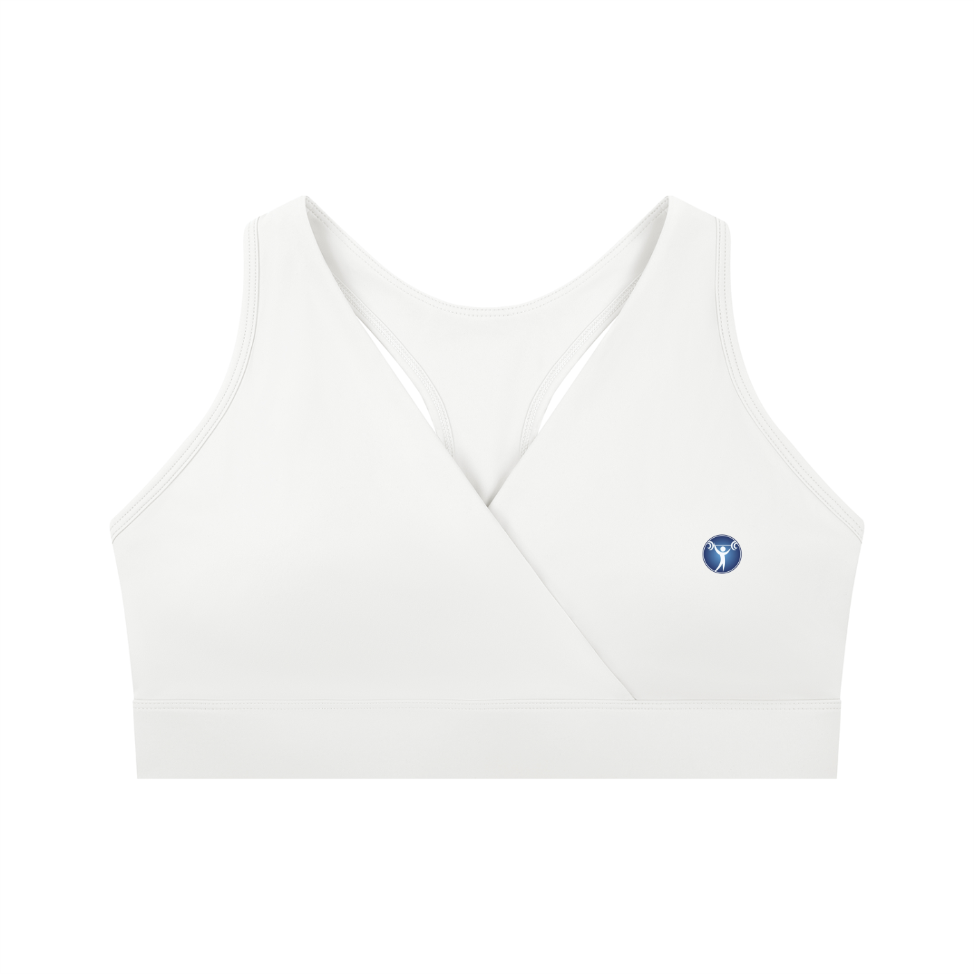 Women's Crossover V-Neck Sports Bra