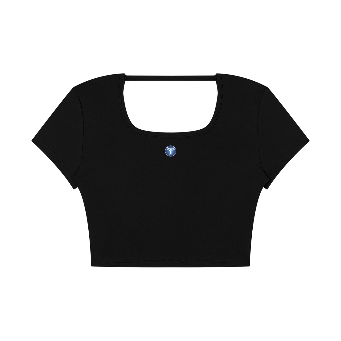 Women's Square Neck Crop T-Shirt