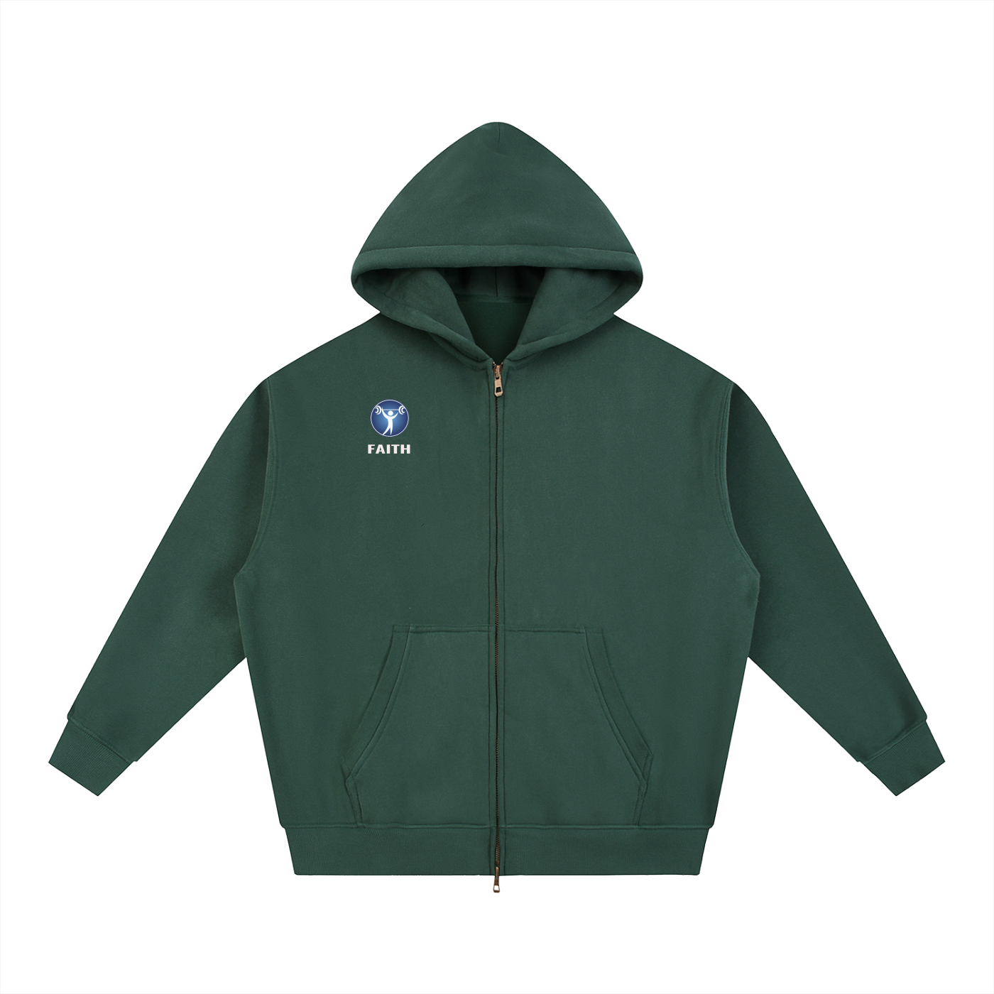 Essential Oversized Fleece Boxy Hoodie