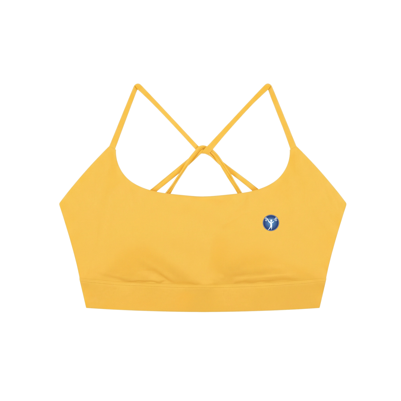 Strappy Criss Cross Yoga Sports Bra