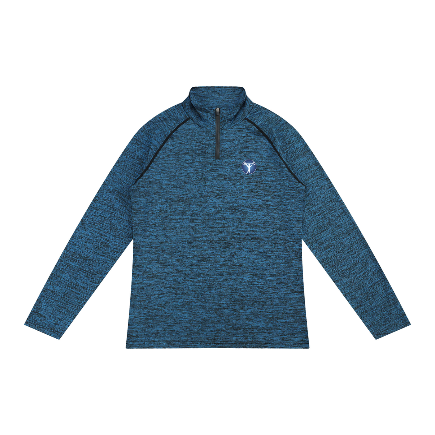 Men's Quarter-Zip Performance Long Sleeve T-Shirt