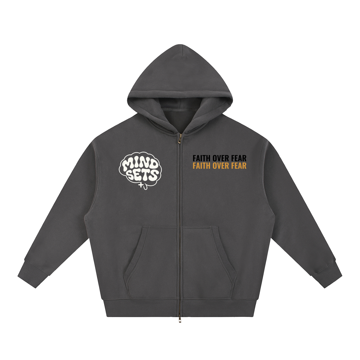 Essential Oversized Fleece Boxy Hoodie