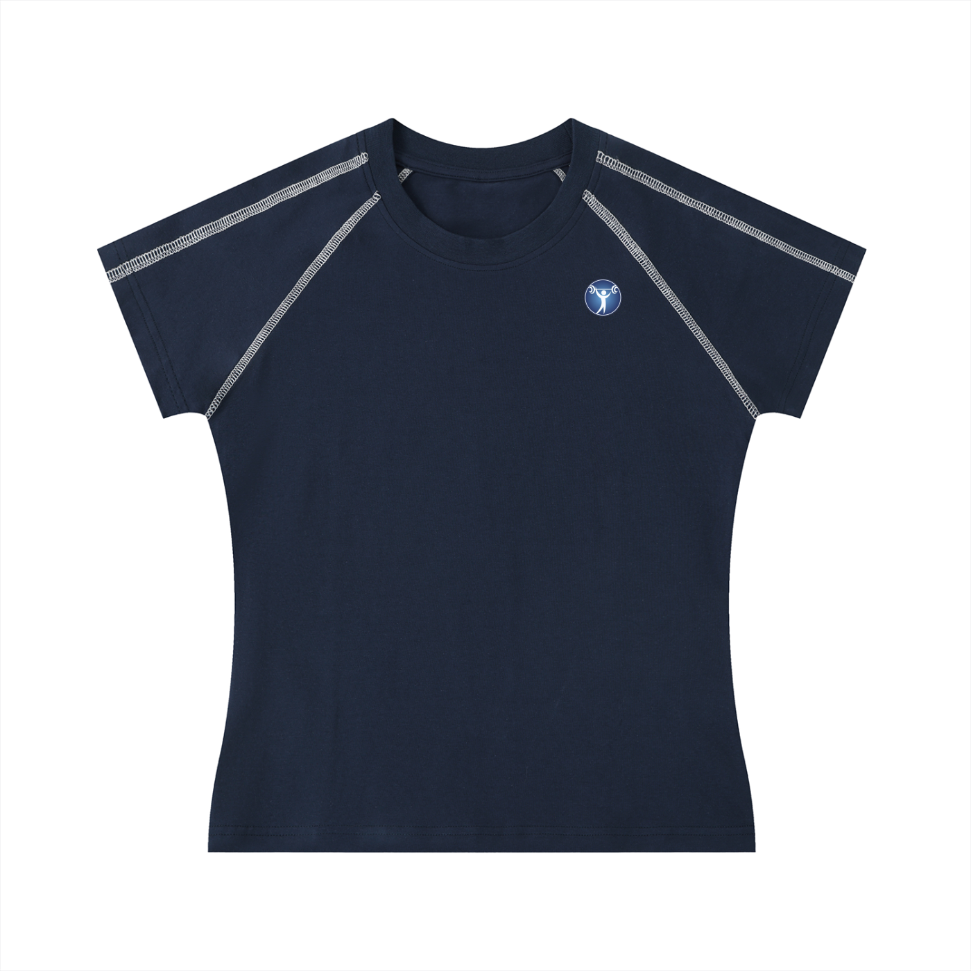 Women's Contrast Stitch Raglan T-Shirt
