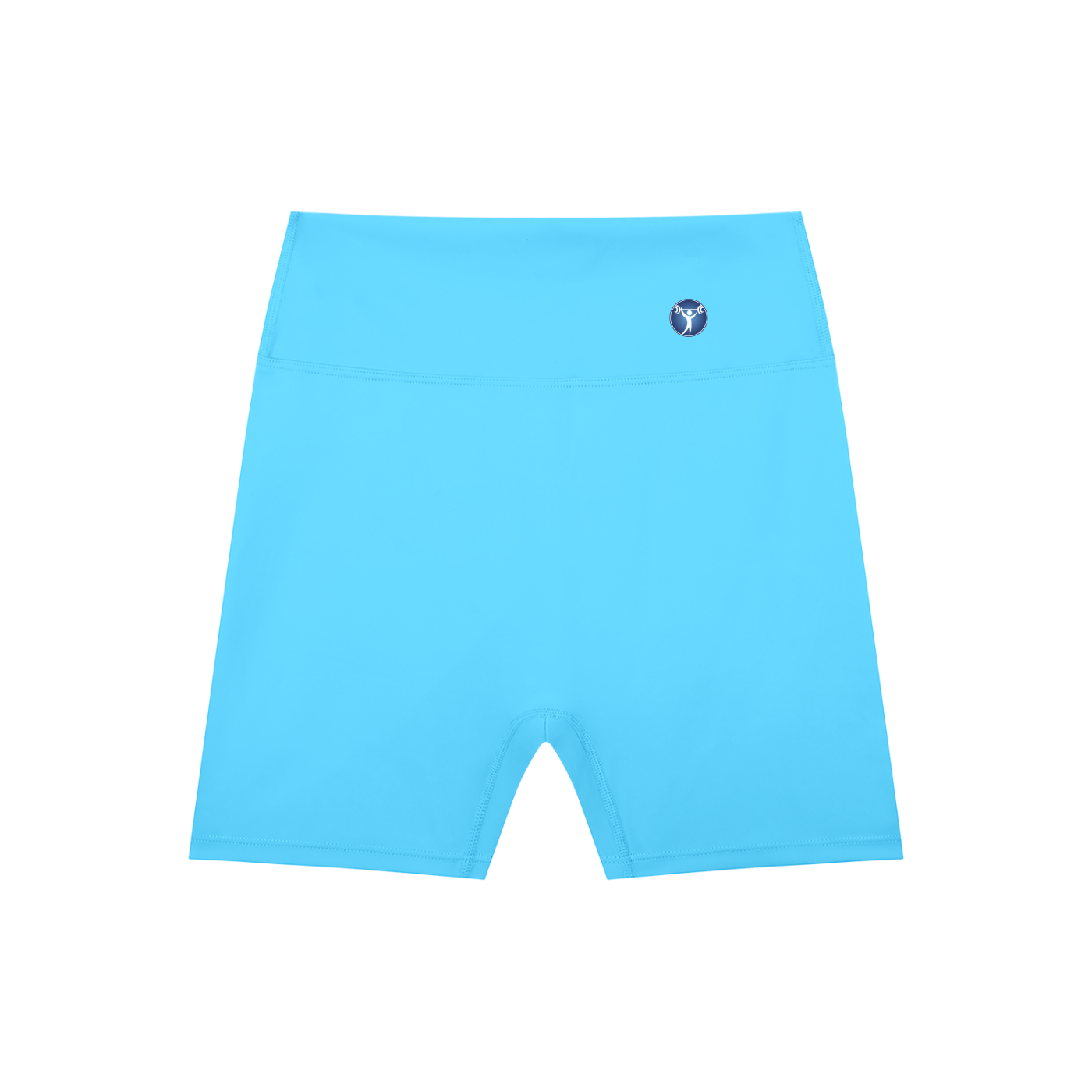 High-Waisted Blend Biker Shorts