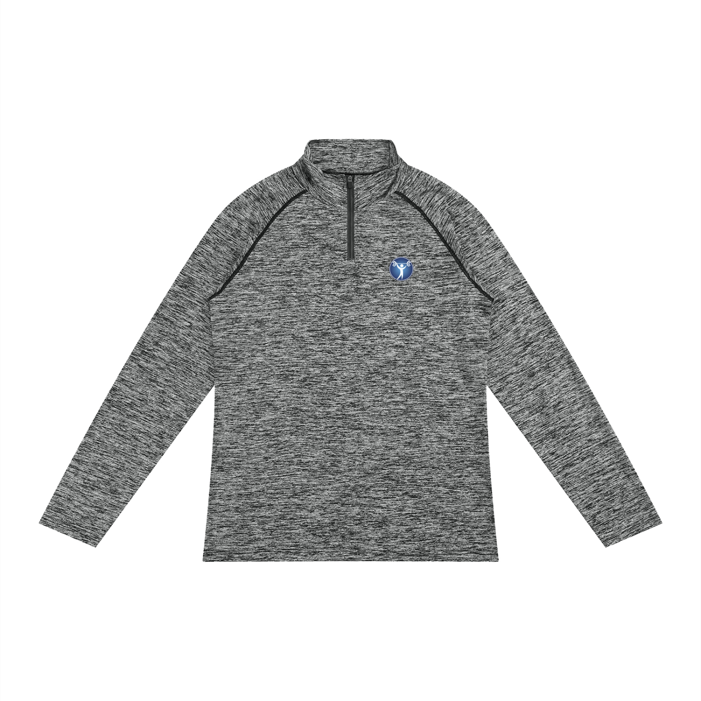 Men's Quarter-Zip Performance Long Sleeve T-Shirt