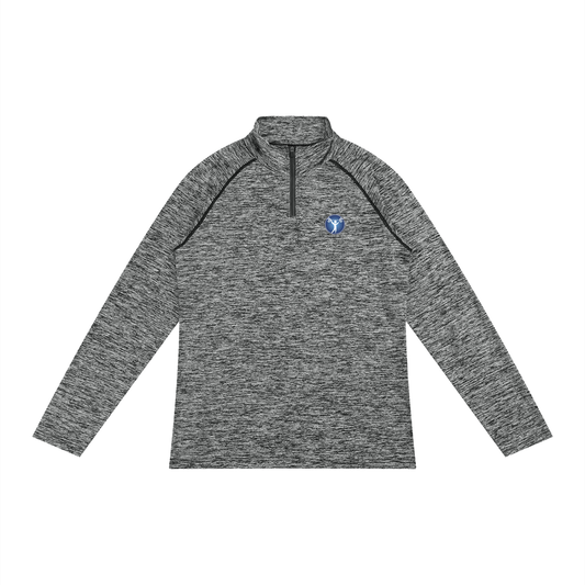 Men's Quarter-Zip Performance Long Sleeve T-Shirt