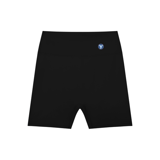 High-Waisted Blend Biker Shorts