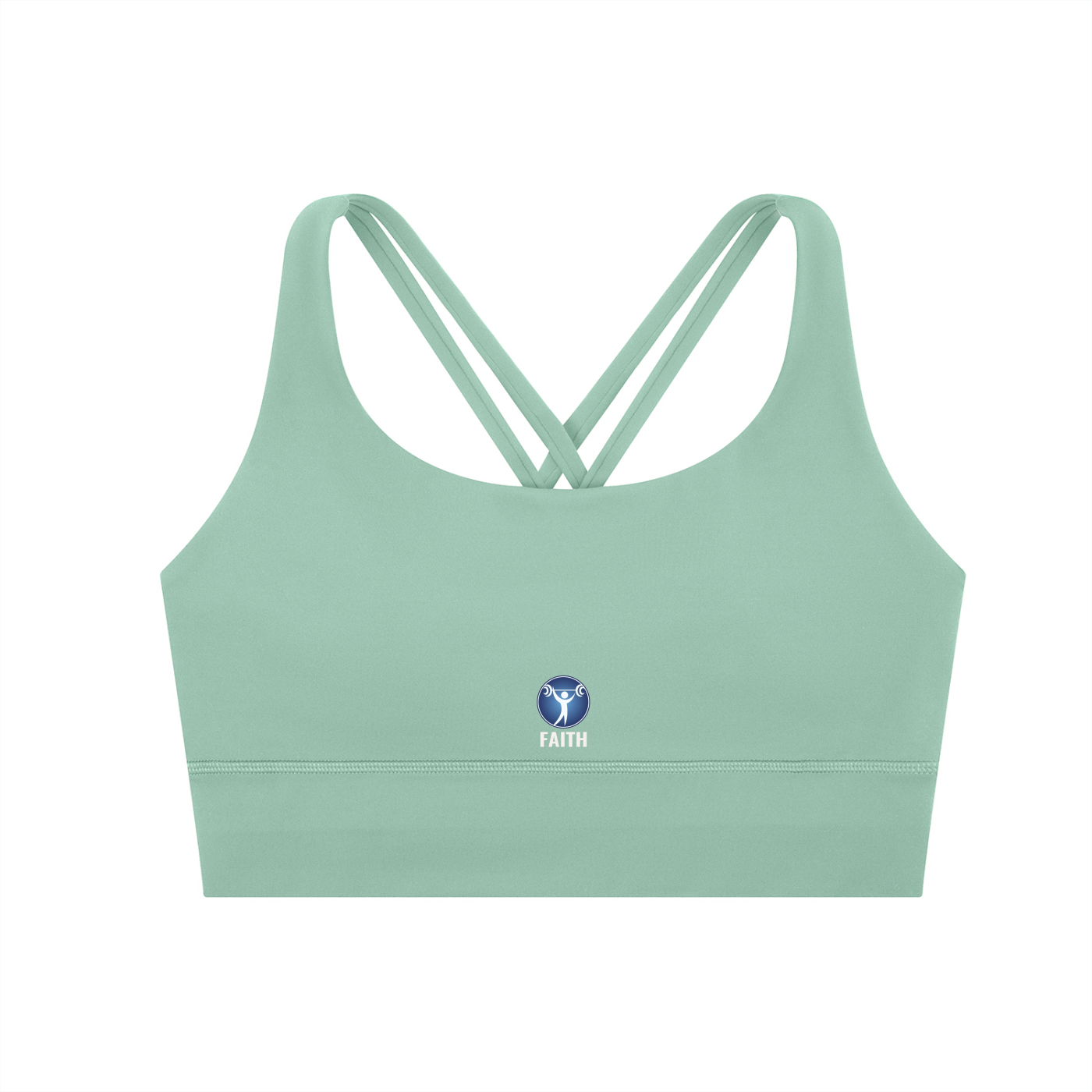 Strappy Criss-Cross Sports Bra