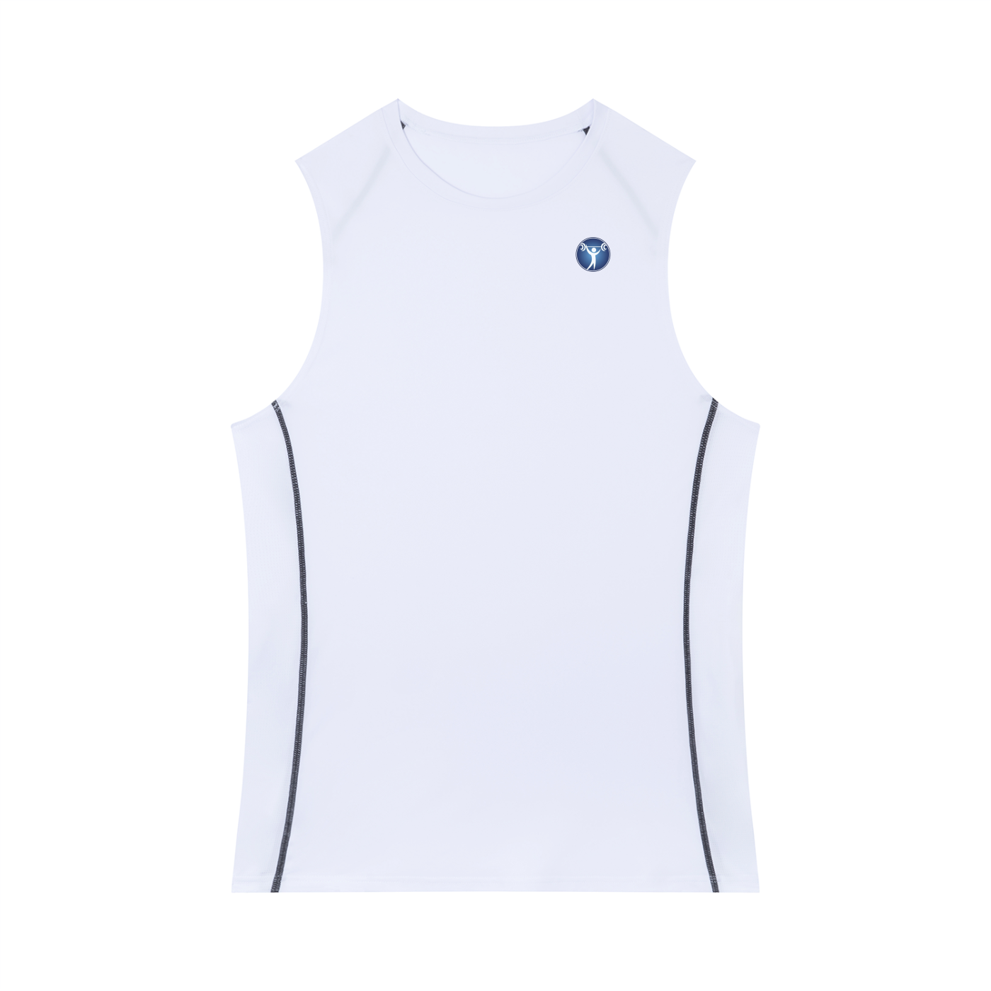 Men's Slim-Fit Topstitch Tank Top